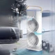 Комнатный настольный двойной вентилятор с охлаждением и подсветкой Double-Ended Spray Fan LED 3 скорости - изображение 7