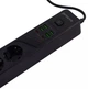 Мережевий фільтр Proove 4 розетки + 4USB/2Type-C 2метри P-04 Black (P-04) - зображення 7