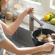 Cмеситель для кухни с выдвижной лейкой HANSGROHE Zesis M33 сатин латунь 74801800 - изображение 6