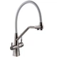Cмеситель для кухни с краном для фильтрованной воды GLOBUS LUX Lazer GLLR-0700-L-08-08 сатин латунь 000029241 - изображение 5