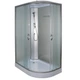 Душевой бокс BRAVO c поддоном левосторонний Rega L120FFSL 120x80x215см матовый витраж 4 мм профиль сатин 000029096 - изображение 2