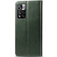 Чехол-книжка GETMAN Gallant (PU) кожаный для Xiaomi Redmi Note 11 Pro 4G/5G / 12 Pro 4G Зеленый - изображение 2