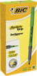 Маркер текстовий BIC Grip зелений (12) /bc811932/ - изображение 3