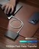 Кабель CONMDEX USB A to USB-C 15Вт, USB 3.1 Gen2, 10Gbps, 0.6м, green - изображение 2