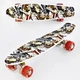 Скейт Пенни борд Best Board со светящимися PU колёсами Sculls_Hearts (74543) - изображение 2