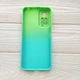Чехол TPU Gradient для Xiaomi Redmi Note 11 / Note 11S Green-blue - изображение 2