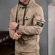 Спортивний костюм Кофта + Штани бежевий розмір 2XL - зображення 6