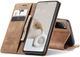 Чехол-книжка CaseMe из нубука для Samsung Galaxy S20 FE Светло-коричневый - изображение 3