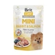 Brit Care Mini Fillets In Gravy Rabbit and Salmon влажный корм с кроликом и лососем для взрослых собак мелких пород 85 гр - изображение 1