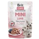 Brit Care Mini Fillets In Gravy Lamb вологий корм з ягнятком для цуценят дрібних порід 85 гр - зображення 1