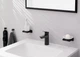 Смеситель для умывальника HANSGROHE LOGIS 71107670, черный матовый - изображение 3