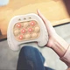 Електронна приставка консоль Quick Push Game приставка гри Pop It антистрес тик струм іграшка 200 рівнів Gamepad Beige - зображення 4
