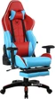 Крісло геймерське Barsky Spiderman Blue/Red (SD-28) - зображення 1