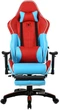 Крісло геймерське Barsky Spiderman Blue/Red (SD-28) - зображення 2