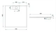 Душевой поддон REA BAZALT 90x90 WHITE - изображение 6