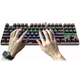 Ігрова клавіатура Механічна Провідна ZUOYA X51 87 з RGB-підсвічуванням та захистом від фіктивних натискань Anti Ghosting - зображення 4