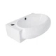 Раковина Qtap Leo 430x290x140 Белый QT11115011LWN, керамическая, подвесная, с переливом - изображение 1