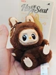 Мягкая игрушка плюшевая Лабубу The Monsters Labubu POP MART в коробке Фигурка 14 см Коричневый - изображение 11