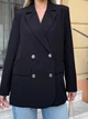 Fashions • Женский пиджак Альма Fashions 58-60 черный (1622-бу) - изображение 4