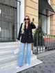 Fashions • Женский пиджак Альма Fashions 58-60 черный (1622-бу) - изображение 5