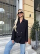 Fashions • Женский пиджак Альма Fashions 58-60 черный (1622-бу) - изображение 6