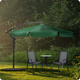 Parasol ogrodowy Plonos PL-881 Zielony (488101) - obraz 6