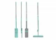 Швабра моющая Good Idea Spin Mop с отжимом 360 для мытья полов с микрофиброй 120х35х11 см Бирюзовый (2322554M) - изображение 3