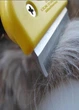 Фурмінатор для вичісування підшерстя тварин Pet Knot Comb скорочує линяння Жовтий (8901U) - зображення 3