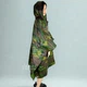Дождевик пончо на заклепках для взрослых Raincoat, водонепроницаемый плащ-накидка с капюшоном от дождя и ветра, универсальный размер, для рыбалки, туризма, походов, охоты, велопрогулок, DPUN-1-Camouflage - изображение 12