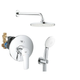 Прихована душова система Grohe Eurosmart New Tempesta 200 (UA25183003) - изображение 1