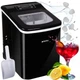 Ледогенератор для дома и бара Ruhhy 25565 Black 120 Вт объем 2 л 12 кг льда в сутки c ЖК дисплеем таймером и функцией самоочистки - изображение 1