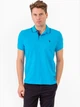 Поло длинное мужское U.S. Polo Assn 118716-EE00A 2XL Голубое (786660402353) - изображение 1