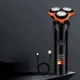 Электробритва-шейвер Geemy GM-9010 аккумуляторная, с индикатором заряда, оранжевая (GM-9010-111) - изображение 2