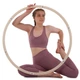 Обруч разборной для похудения 6 секций Хула Хуп Hula Hoop ZPEARL PRO-SUPRA белый HR-056 - изображение 9