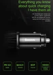 Автомобильное зарядное устройство Baseus Square Metal 30W 1*USB QC4.0 1*Type-C PD3.0 Black (CCALL-AS01) - изображение 6