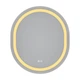 Дзеркало для ванної кімнати MIXXUS Premium ELLIPSE MV05 REVERSE LED Touch/Anti-fog/димер 3-6,5kK 80x70 см (MP6643) - зображення 3