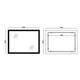 Зеркало Mixxus FLAT MR04-80x60 с LED Touch, Anti-fog, димером, регулировкой яркости, часами (MI6928) - изображение 5