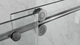 Двері в нішу Koer SR SD06-140x220-TR-07 прозоре скло Easy Clean 8мм, графіт (KR5369) - зображення 7