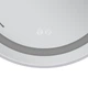 Дзеркало MIXXUS PREMIUM ELLIPSE MV05-80x70-REVERSE WHITE з LED Touch, Anti-fog, димером (3-6,5kK) (MP6645) - зображення 5