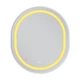 Зеркало Mixxus Premium ELLIPSE MV05-80x70-Reverse WHITE с Led Touch, Anti-fog, димером (3-6,5kK) (MP6645) - изображение 6