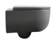 Унітаз підвісний Mixxus Premium TOPPER-0303-R GRAY 495x370x350mm система змиву RIMLESS (MP6657) - изображение 4