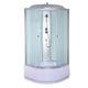 Бокс душевой без гидромассажа Mixxus STRONG SB01-90x90x215-FB SATIN с высоким поддоном (MI6884) - изображение 1