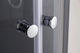 Бокс душовий з гідромасажем Mixxus STRONG SBH01-90x90x215-FB SATIN з високим піддоном (MI6888) - зображення 7