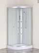 Бокс душевой с гидромассажом Mixxus STRONG SBH02-90x90x215-FB SATIN низкий поддон (MI6890) - изображение 4