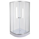 Душевая кабина без поддона MIXXUS PLAIN SC01-90x90x185 с хромированным профилем и стеклом 4мм (MI6899) - изображение 1