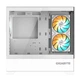 Корпус Gigabyte C201 Panoramic Tempered Glass Ice без БЖ (GB-C201PI) - зображення 4