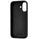Чехол Fiji Silicone Case для Apple iPhone 16 Plus бампер накладка Soft Touch с микрофиброй Black - изображение 2