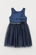 Платье H&M 98см темно синий 0506755963 - изображение 1