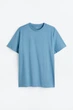 Футболка H&M L светло синий 2066858165 - изображение 1
