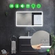 Прямоугольное зеркало с LED подсветкой 120 на 80 см, с Smart-блоком, модель Simphony La Mir (Simphonyg214) - изображение 2